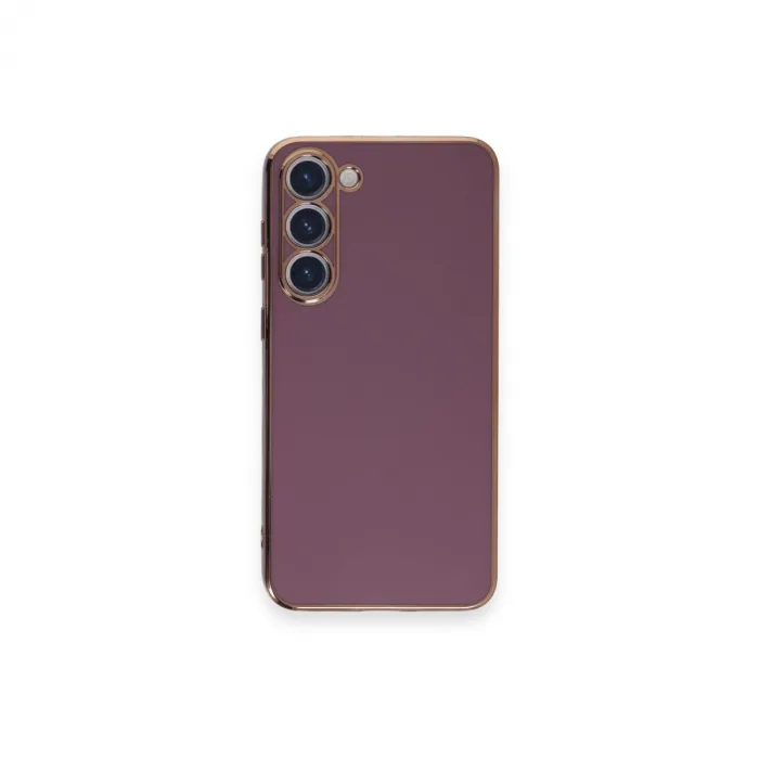 Samsung Galaxy S23 Plus Kılıf Volet Silikon - Mor
