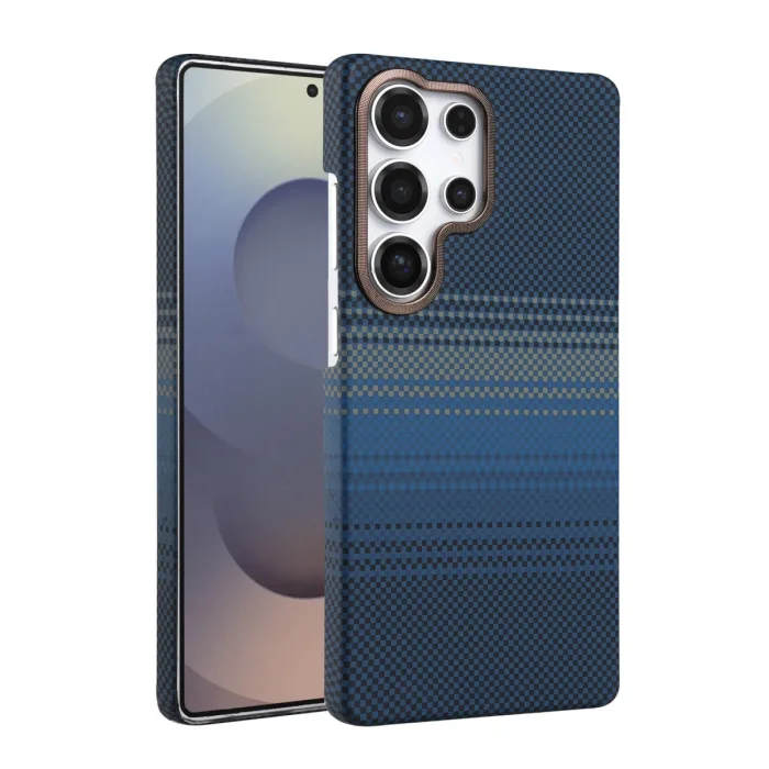 Samsung Galaxy S23 Ultra Vega Magsafe Kapak - Mavi