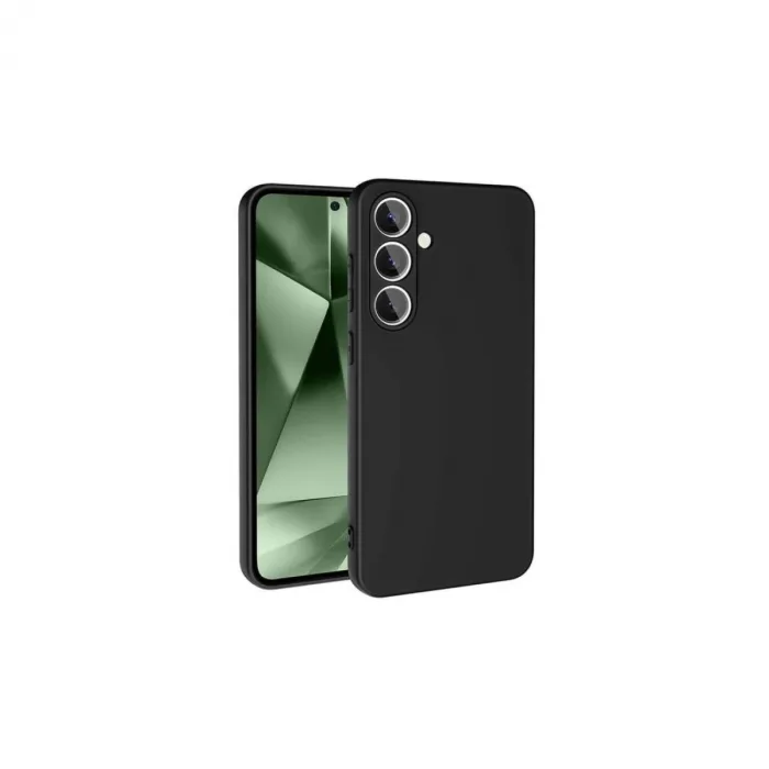 Samsung Galaxy S24 Fe Kılıf Nano İçi Kadife Silikon - Siyah