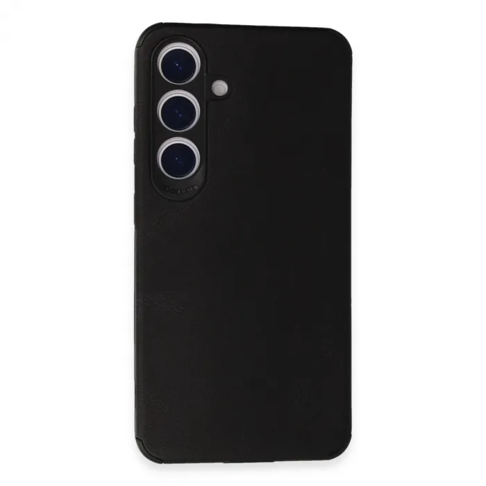 Samsung Galaxy S24 Kılıf Loop Deri Silikon - Siyah
