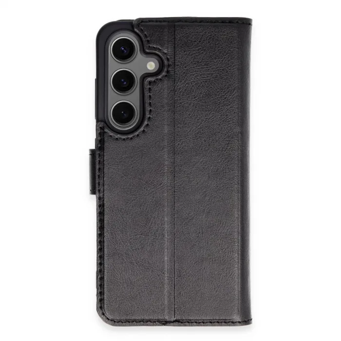 Samsung Galaxy S24 Kılıf Trend S Plus Kapaklı Kılıf - Siyah