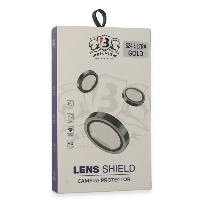 Samsung Galaxy S24 Ultra Bilvis Titan Kamera Lens - Gold