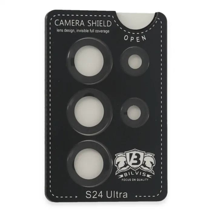 Samsung Galaxy S24 Ultra Bilvis Titan Kamera Lens - Siyah