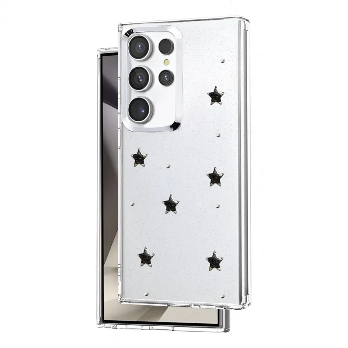 Samsung Galaxy S24 Ultra Fiyonk Desenli Kapak - Desen 4