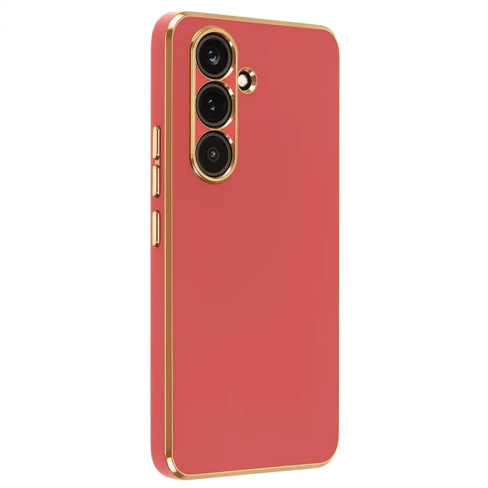 Samsung Galaxy S25 Fe Volet Silikon - Kırmızı
