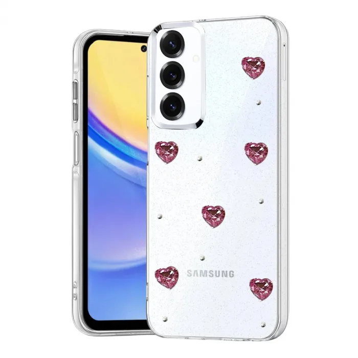 Samsung Galaxy S25 Plus Fiyonk Desenli Kapak - Desen 3