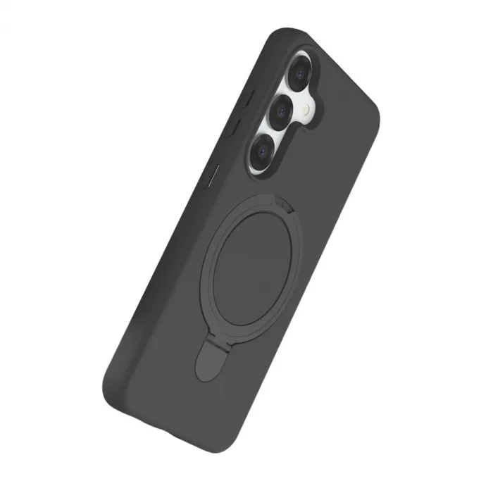 Samsung Galaxy S25 Regal Magsafe Standlı Kapak - Titan Gri