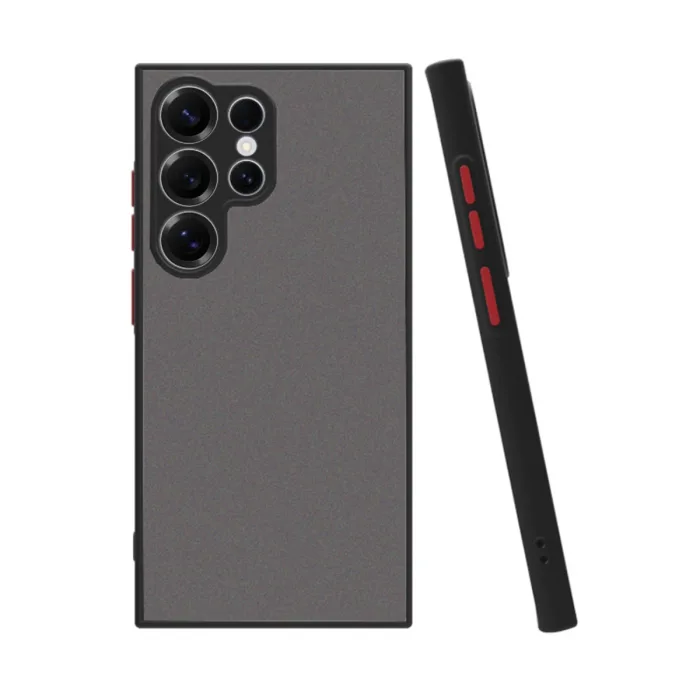 Samsung Galaxy S25 Ultra Kılıf Montreal Silikon Kapak - Siyah