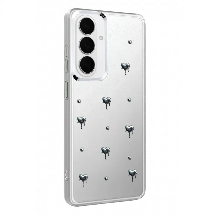 Samsung Galaxy S26 Plus Fiyonk Desenli Kapak - Desen 1