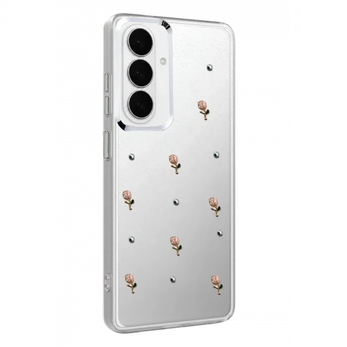 Samsung Galaxy S26 Plus Fiyonk Desenli Kapak - Desen 6