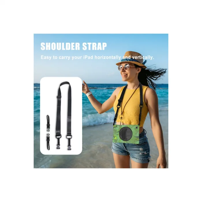 Samsung Galaxy T220 Tab A7 Lite 8.7 Kılıf Amazing Tablet Kapak - Kamuflaj