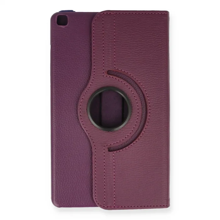 Samsung Galaxy T290 Tab A 8 Kılıf 360 Tablet Deri Kılıf - Mürdüm