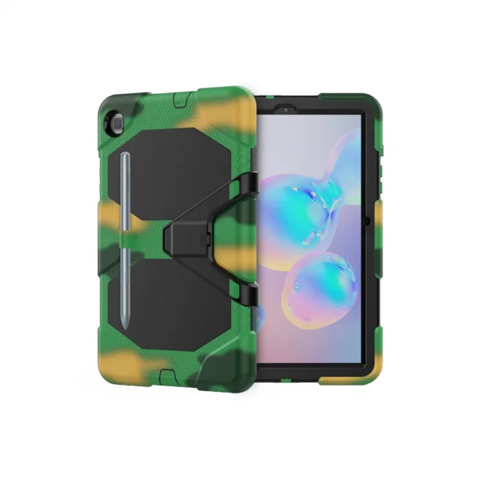 Samsung Galaxy T500 Tab A7 10.4 Kılıf Griffin Tablet Kapak - Kamuflaj