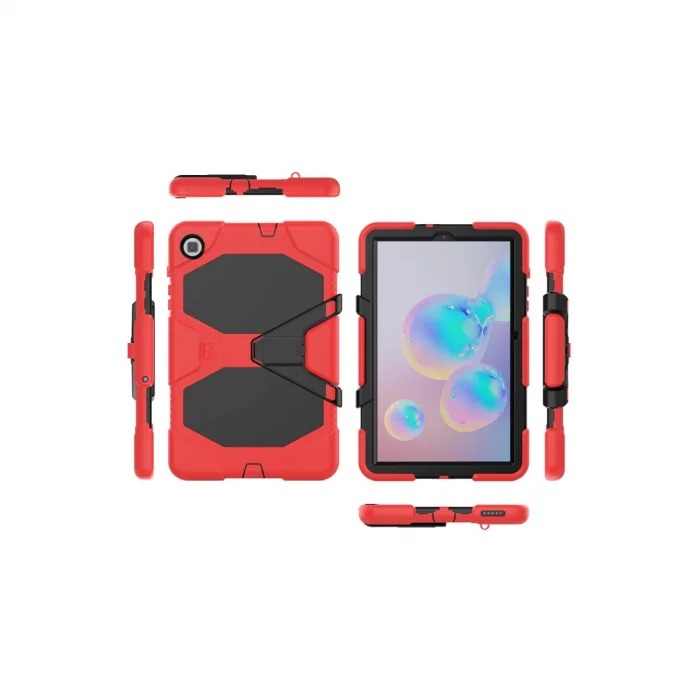 Samsung Galaxy T500 Tab A7 10.4 Kılıf Griffin Tablet Kapak - Kırmızı