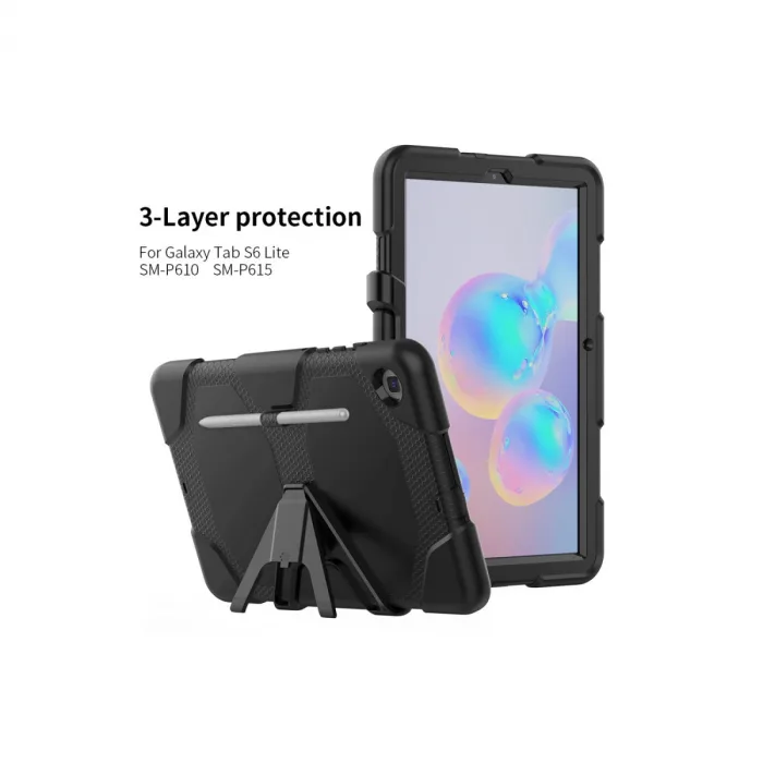 Samsung Galaxy T500 Tab A7 10.4 Kılıf Griffin Tablet Kapak - Siyah