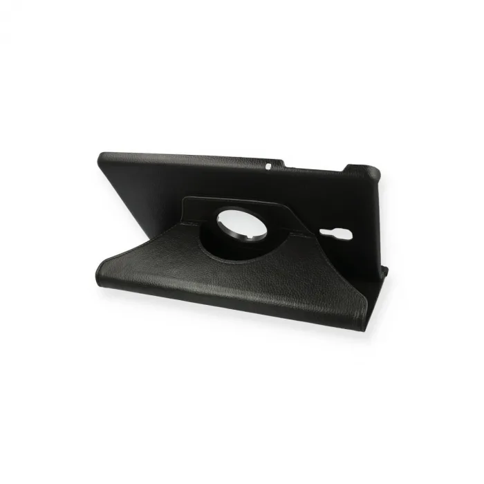 Samsung Galaxy T590 Tab A 10.5 Kılıf 360 Tablet Deri Kılıf - Siyah