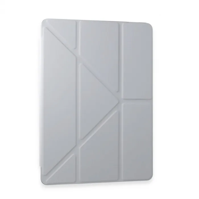 Samsung Galaxy Tab A9 Kılıf Kalemlikli Mars Tablet Kılıfı - Gri