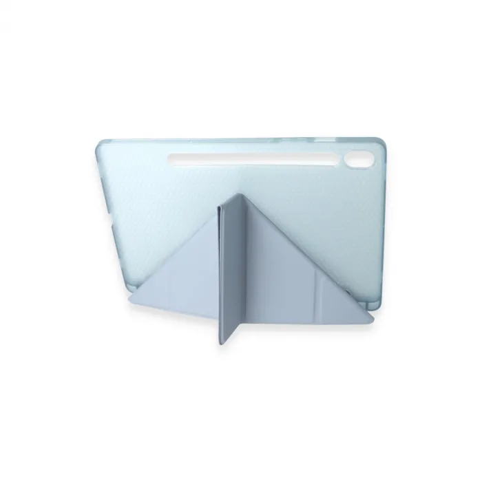 Samsung Galaxy Tab A9 Kılıf Kalemlikli Mars Tablet Kılıfı - Mavi