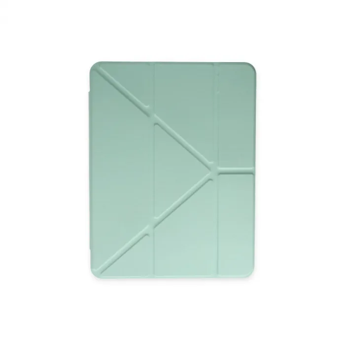 Samsung Galaxy Tab A9 Plus Kılıf Kalemlikli Mars Tablet Kılıfı - Açık Yeşil