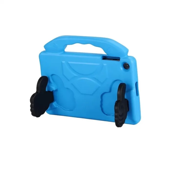 Samsung Galaxy Tab A9 Plus Kılıf Like Stantlı Tablet Silikon - Mavi