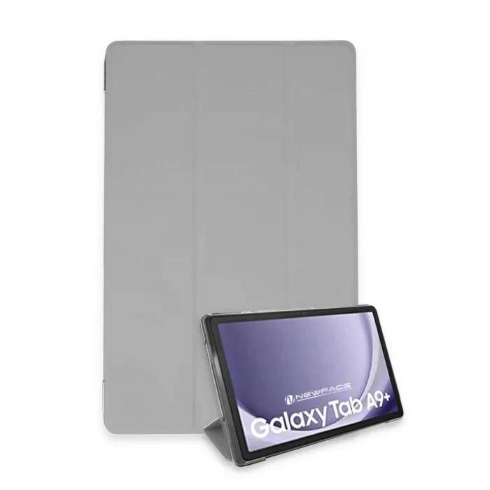 Samsung Galaxy Tab A9 Plus Kılıf Tablet Smart Kılıf - Gri