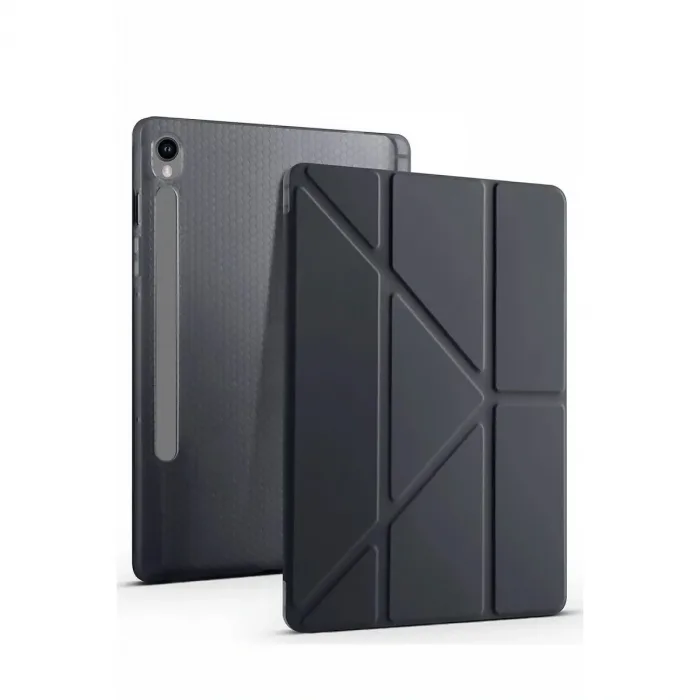 Samsung Galaxy Tab S10 Fe Plus 13.1 Kalemlikli Mars Tablet Kılıfı - Siyah