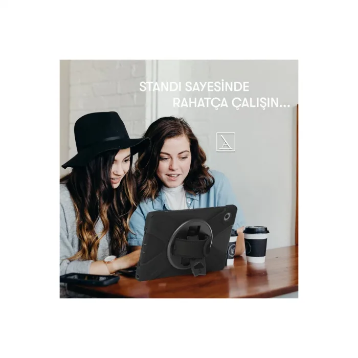 Samsung Galaxy X200 Tab A8 10.5 Kılıf Amazing Tablet Kapak - Mavi