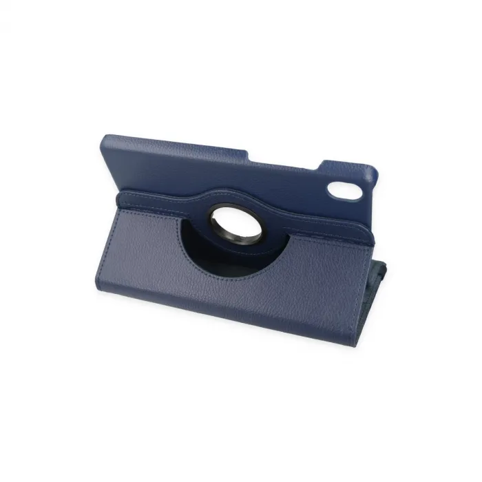 Samsung Galaxy X510 Tab S9 Fe 11 Kılıf 360 Tablet Deri Kılıf - Lacivert