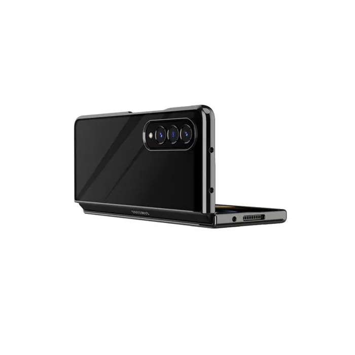 Samsung Galaxy Z Fold 4 Kılıf Fold Element Kapak - Siyah