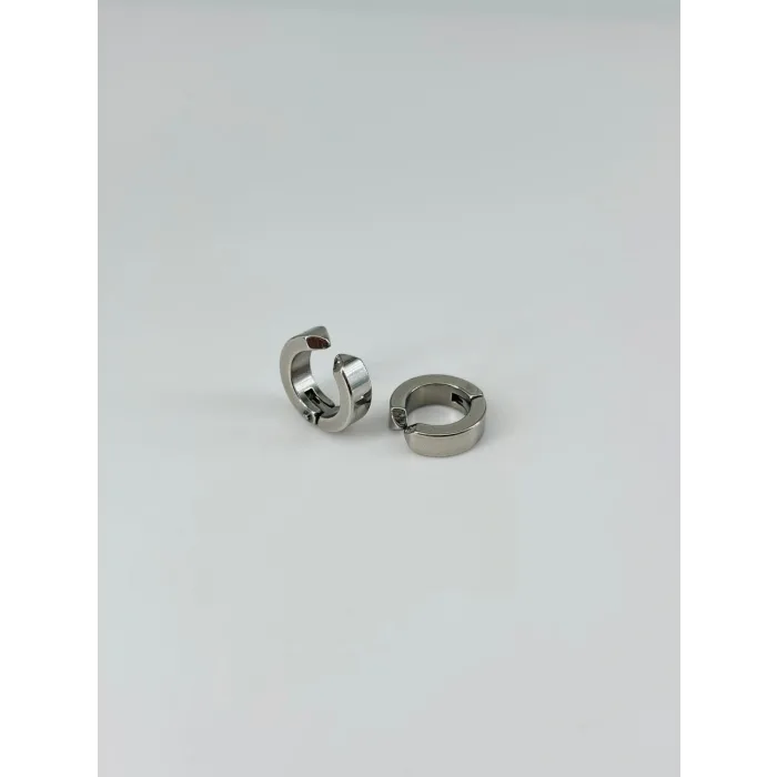 Sıkıştırma Çelik Erkek Küpe - Ekp0036