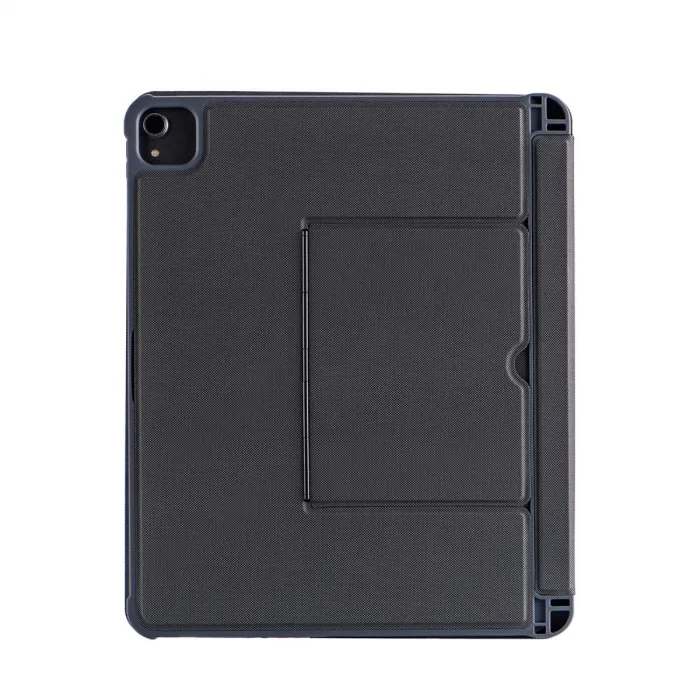 T5509d İpad Pro 12.9 (2022) Kılıf Palermo Ledli Klavyeli Standlı Tablet Kılıfı - Siyah