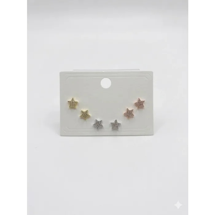 Tatlı Yıldızlar Altılı Küpe - Kp00661