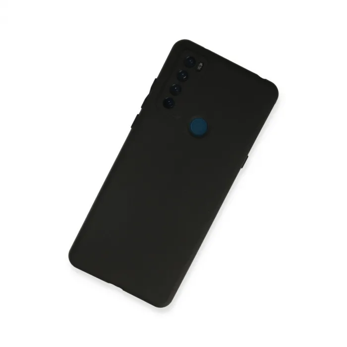 TCL 20 SE Kılıf First Silikon - Siyah