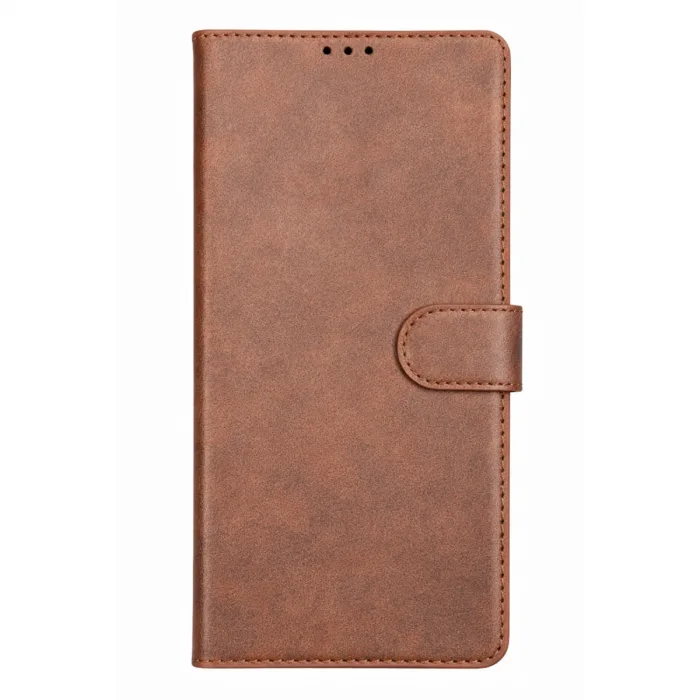 Tcl 20 Se Trend S Plus Kapaklı Kılıf - Taba