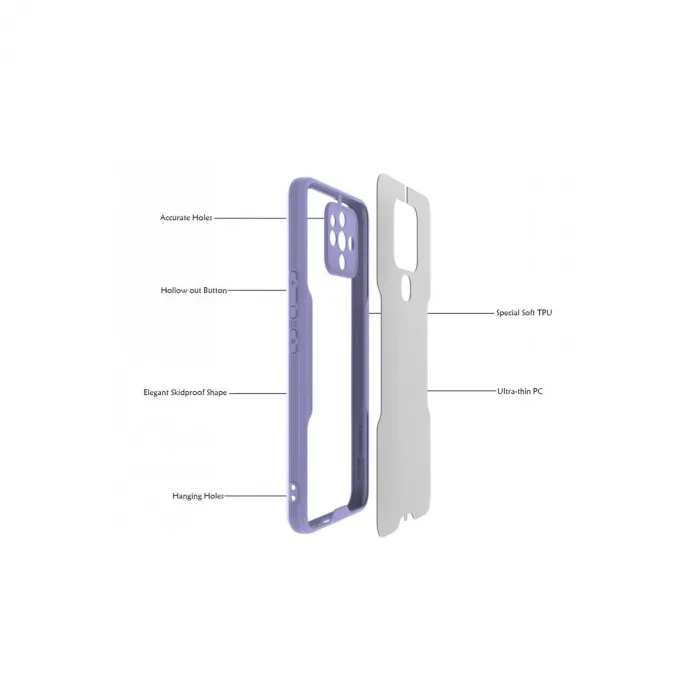 Tecno Camon 16 Kılıf Platin Silikon - Sarı