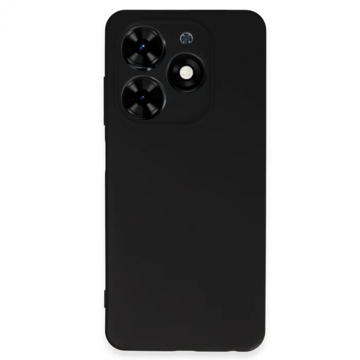 Tecno Spark Go 2024 Kılıf First Silikon - Siyah
