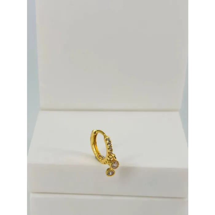Zirkon Taşlı Uç Kısmı : Pirinç Kıkırdak Bar Uzunluğu : 6 Mm / Bar Kalınlığı 0.8 Mm / Top Boyu 3 Mm / Çap 8 Mm - Pt0080-1