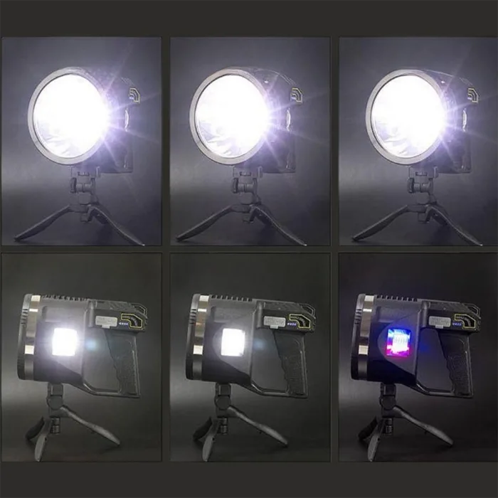 Tripod Şarjlı Güvenlik Feneri  Wt-416