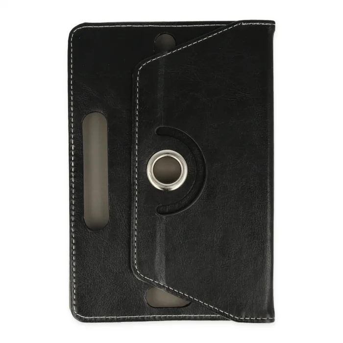Universal 7 Kılıf 360 Tablet Deri Kılıf - Siyah