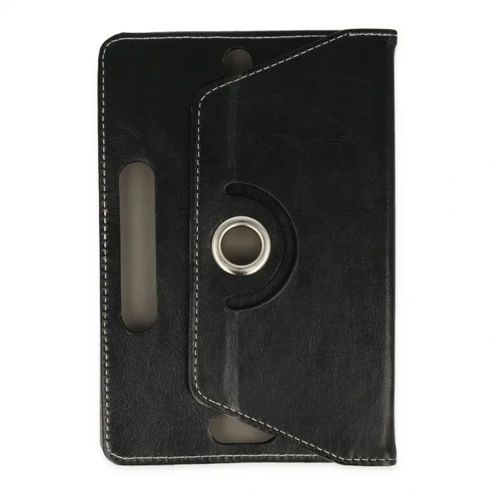 Universal 7 Kılıf 360 Tablet Deri Kılıf - Siyah