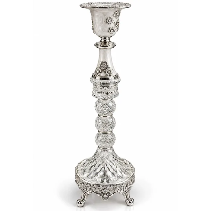 Varak Kaplama Kristal Şamdan Mumkluk Alk6393