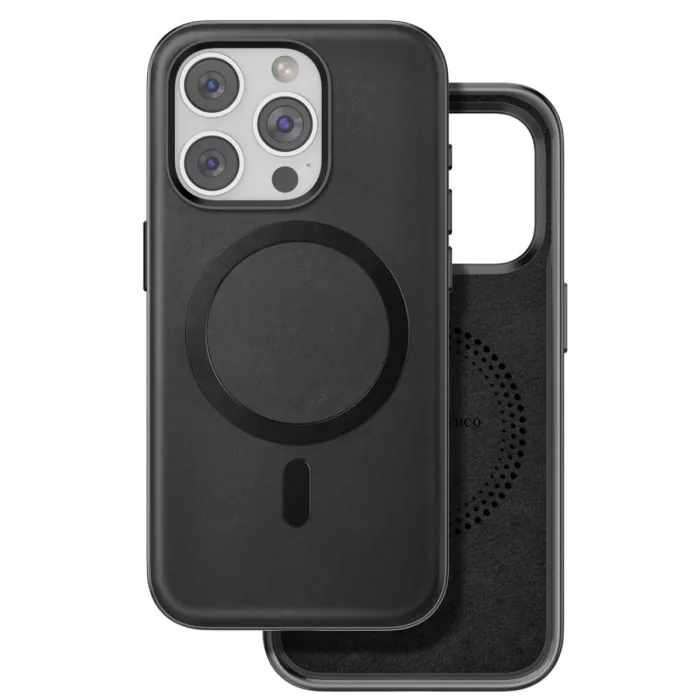 Venco İphone 15 Pro Max Puskas Magsafe Kapak - Siyah