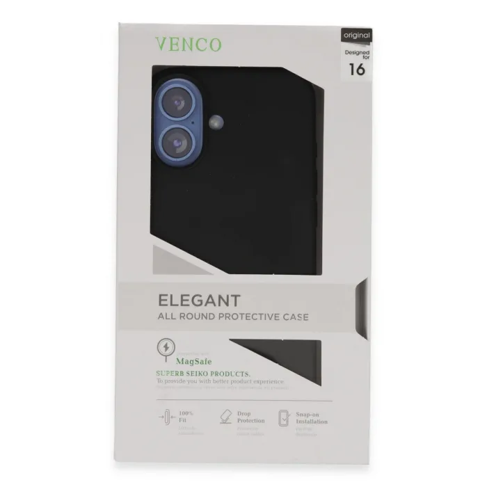 Venco  İphone 16 Home Magsafe Kapak - Siyah