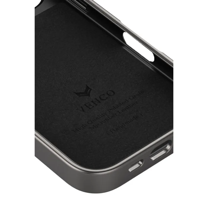 Venco  İphone 16 Pro Max Brand Kapak - Gümüş