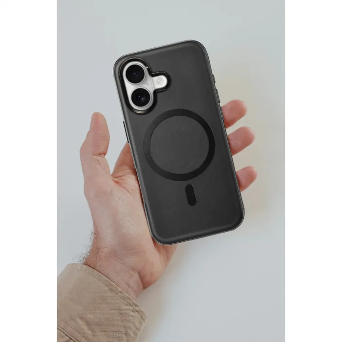 Venco  İphone 16 Puskas Magsafe Kapak - Açık Kahve