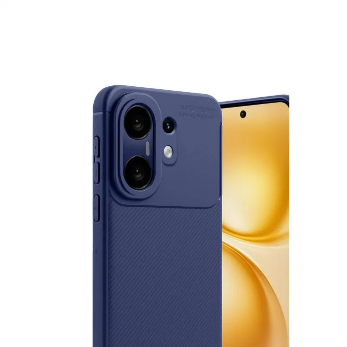 Vivo X200 Fe Auto Focus Karbon Kapak - Lacivert