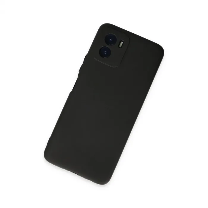 Vivo Y15s Kılıf First Silikon - Siyah