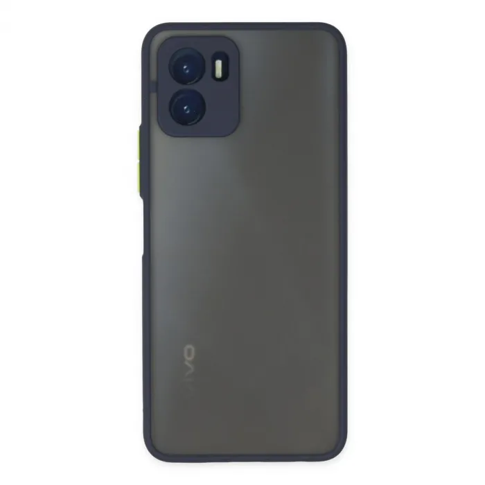 Vivo Y15s Kılıf Montreal Silikon Kapak - Lacivert