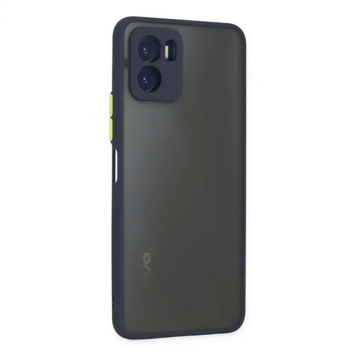 Vivo Y15s Kılıf Montreal Silikon Kapak - Lacivert