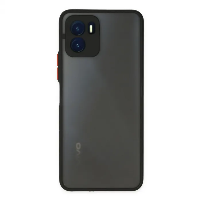 Vivo Y15s Kılıf Montreal Silikon Kapak - Siyah